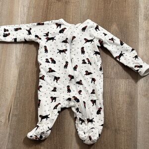 Dog Newborn Pajama Sleeper